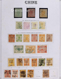 清代、民国、新中国邮集一部约1400枚